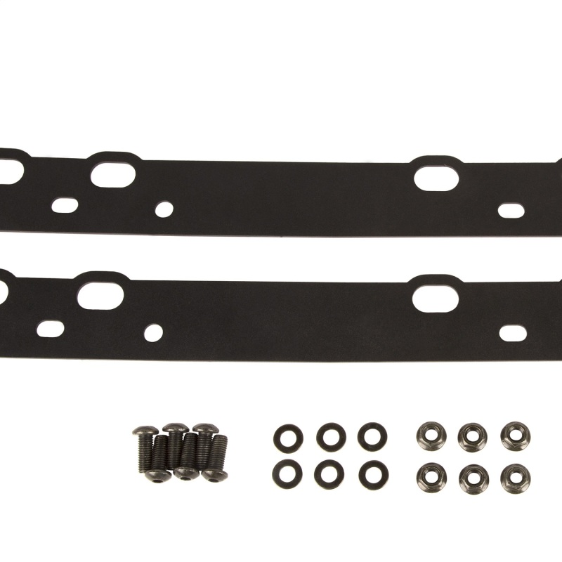 Jeep Wrangler JKU Cargo Net Bracket - Rugged Ridge - Trail Anchor Rail Kit - Black - `07-`18